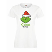 T-shirt lady DTG GRINCH FACE