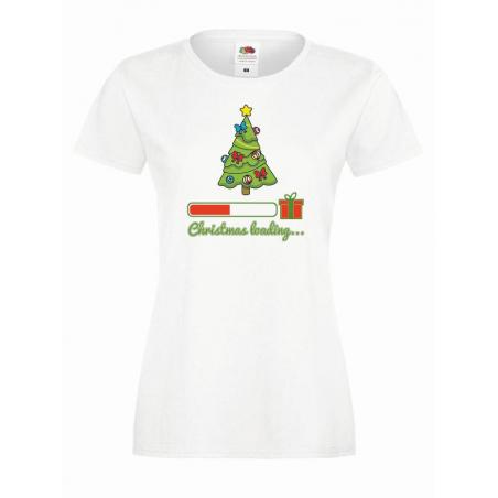T-shirt lady DTG CHRISTMAS LOADING