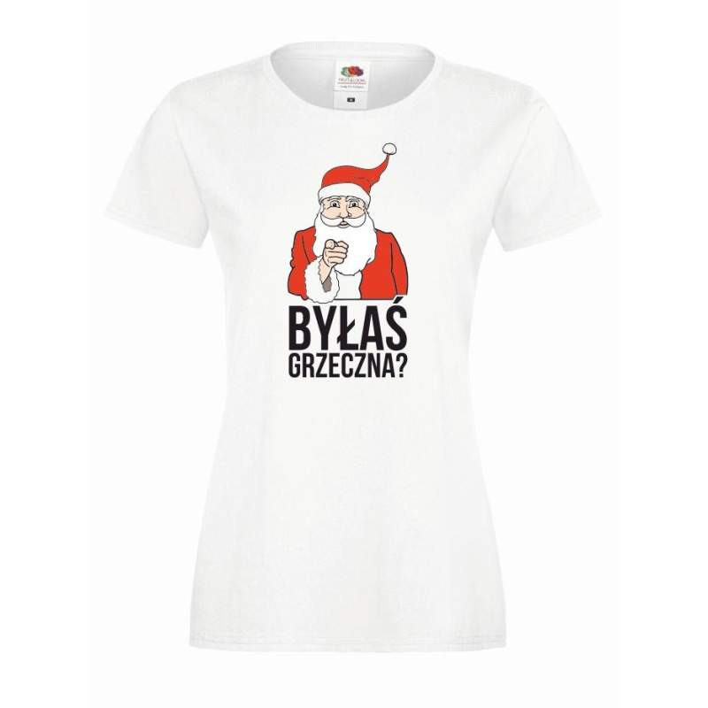 T-shirt lady DTG BYŁAŚ GRZECZNA