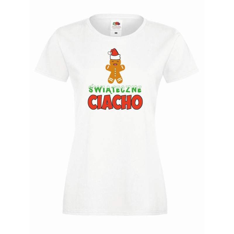 T-shirt lady DTG ŚWIĄTECZNECIACHO