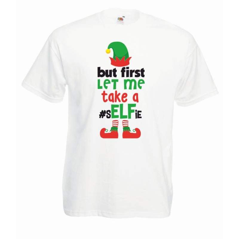 T-shirt oversize DTG  LET ME TAKE A SELFIE 