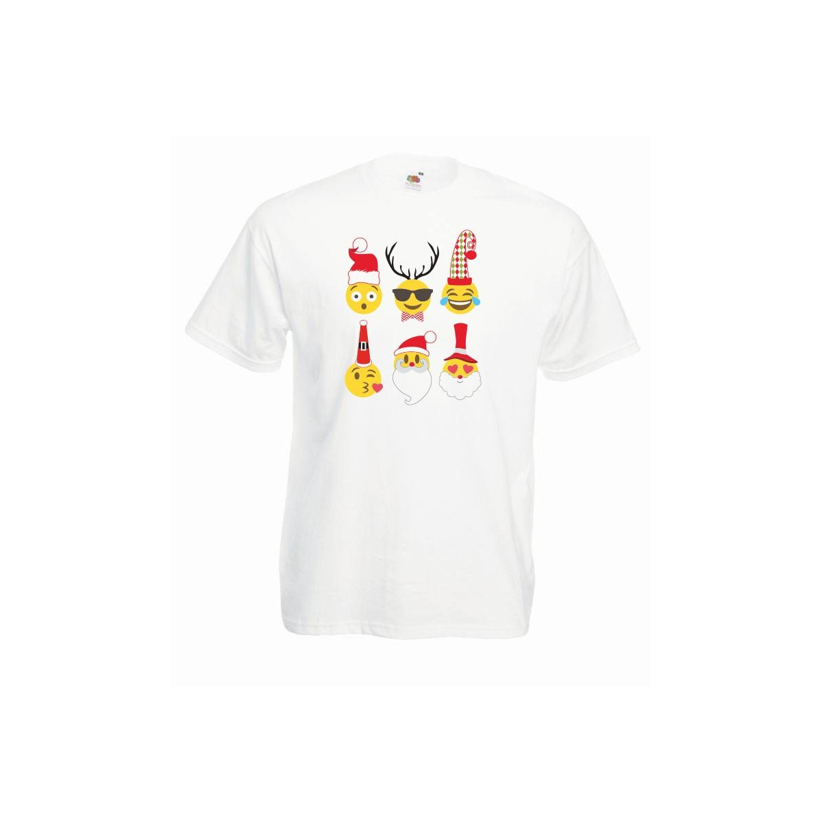 T-shirt oversize DTG EMOJI CHRISTMAS 