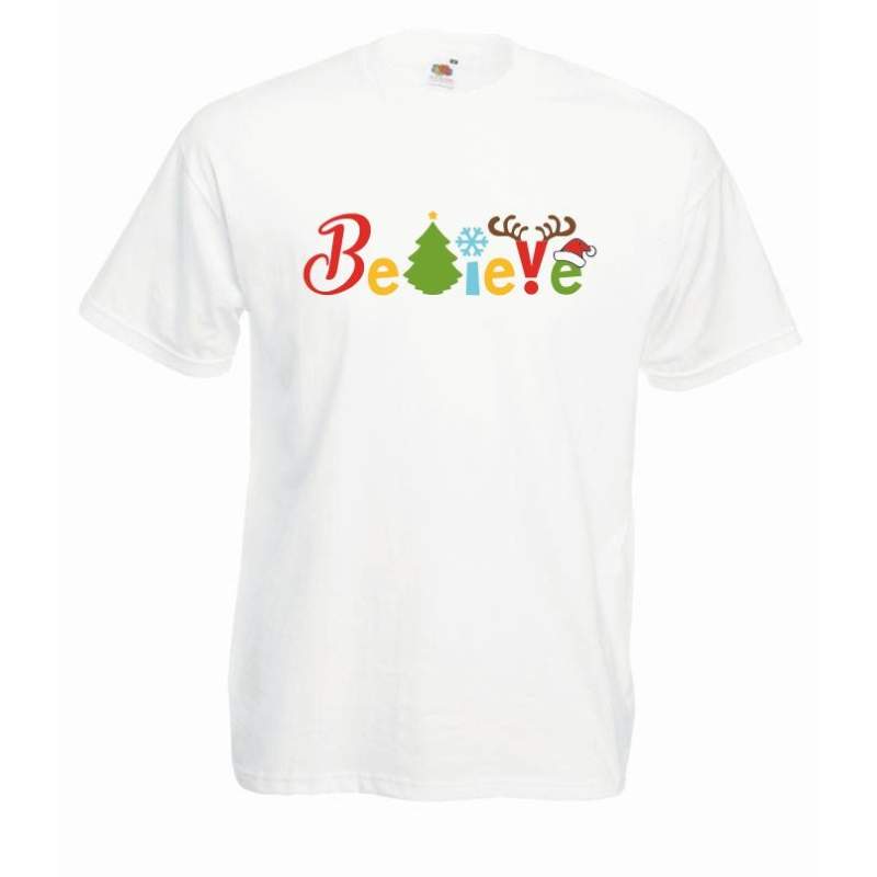 T-shirt oversize DTG BELIVE