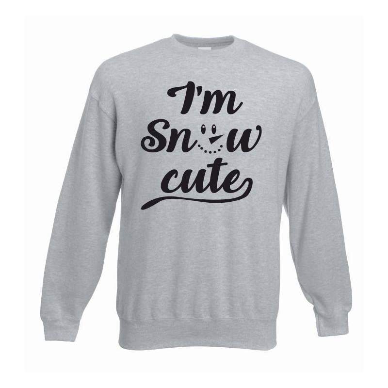 bluza oversize I'M SNOW CUTE