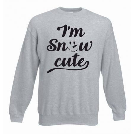 bluza oversize I'M SNOW CUTE