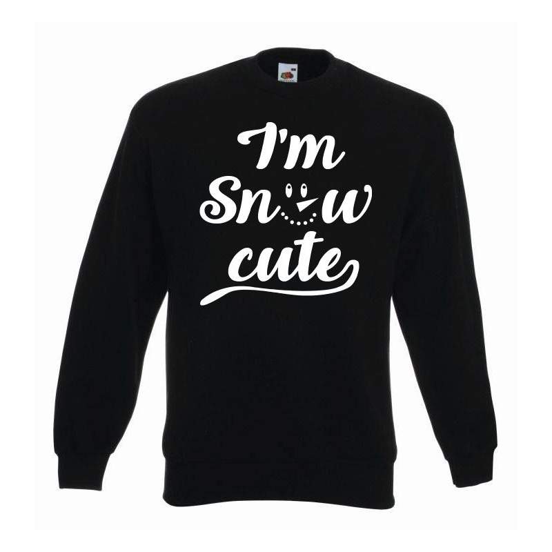 bluza oversize I'M SNOW CUTE