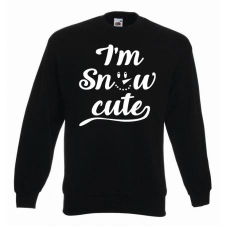 bluza oversize I'M SNOW CUTE