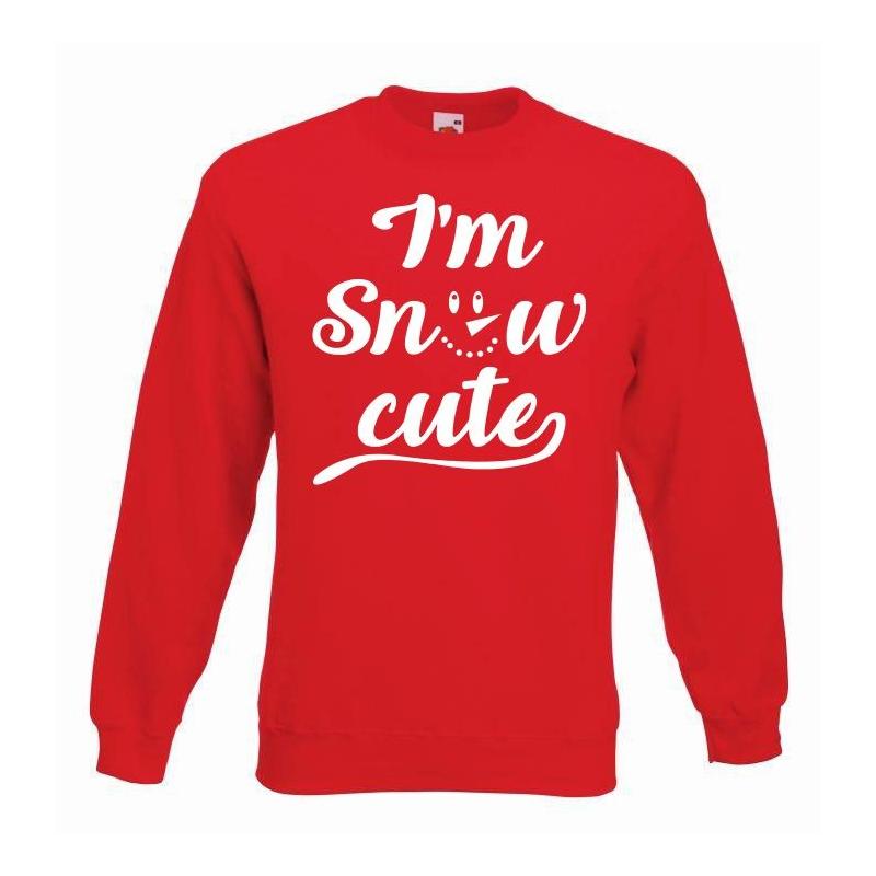 bluza oversize I'M SNOW CUTE