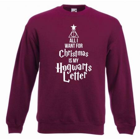 bluza oversize HOGWARTS LETTER