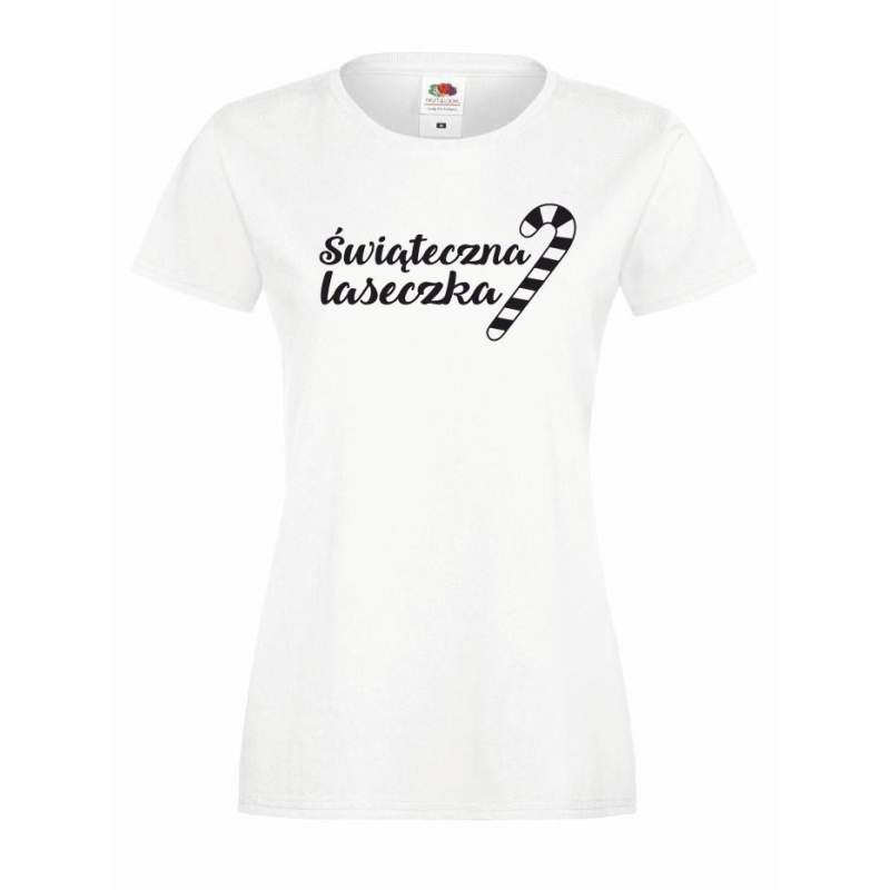 T-shirt lady ŚWIĄTECZNA LASECZKA