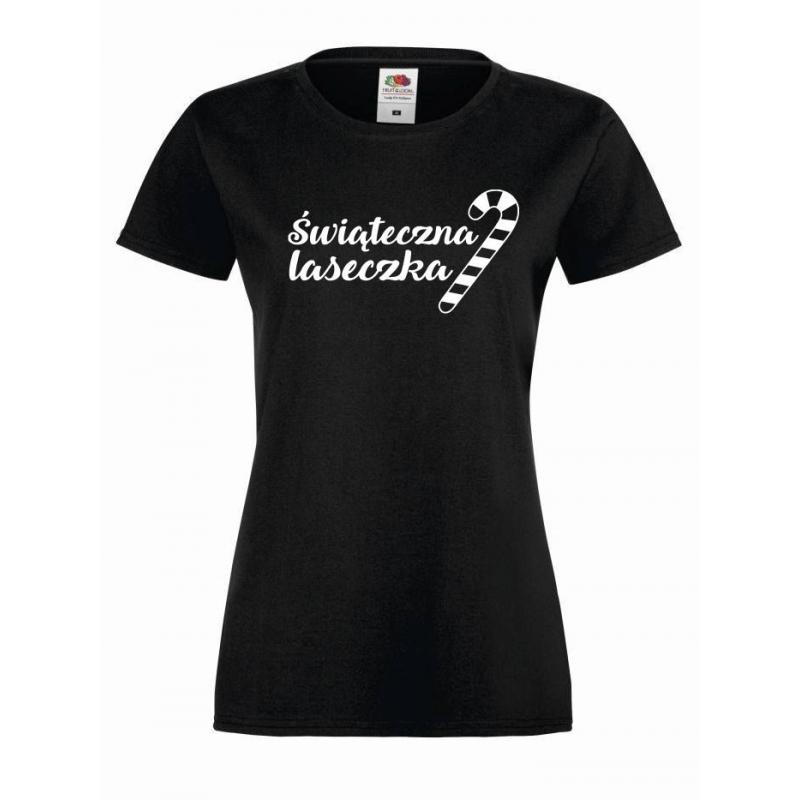 T-shirt lady ŚWIĄTECZNA LASECZKA