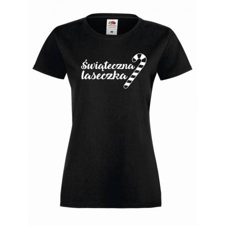 T-shirt lady ŚWIĄTECZNA LASECZKA