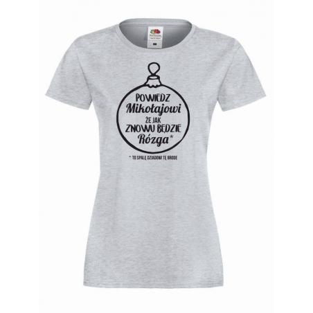 T-shirt lady ZNOWU BĘDZIE RÓZGA