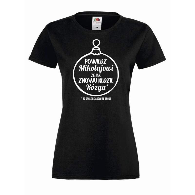 T-shirt lady ZNOWU BĘDZIE RÓZGA