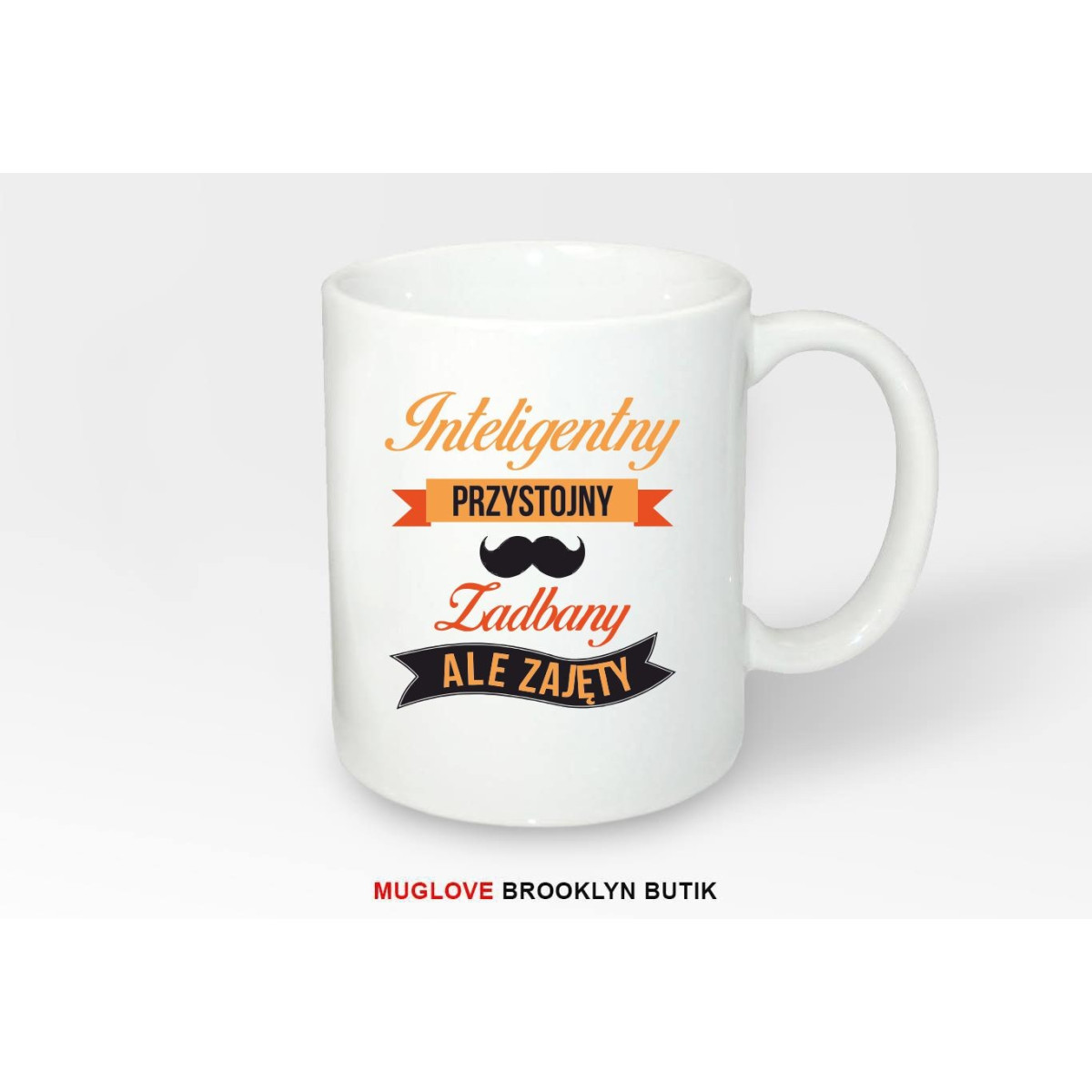 Kubek z nadrukiem INTELIGENTNY