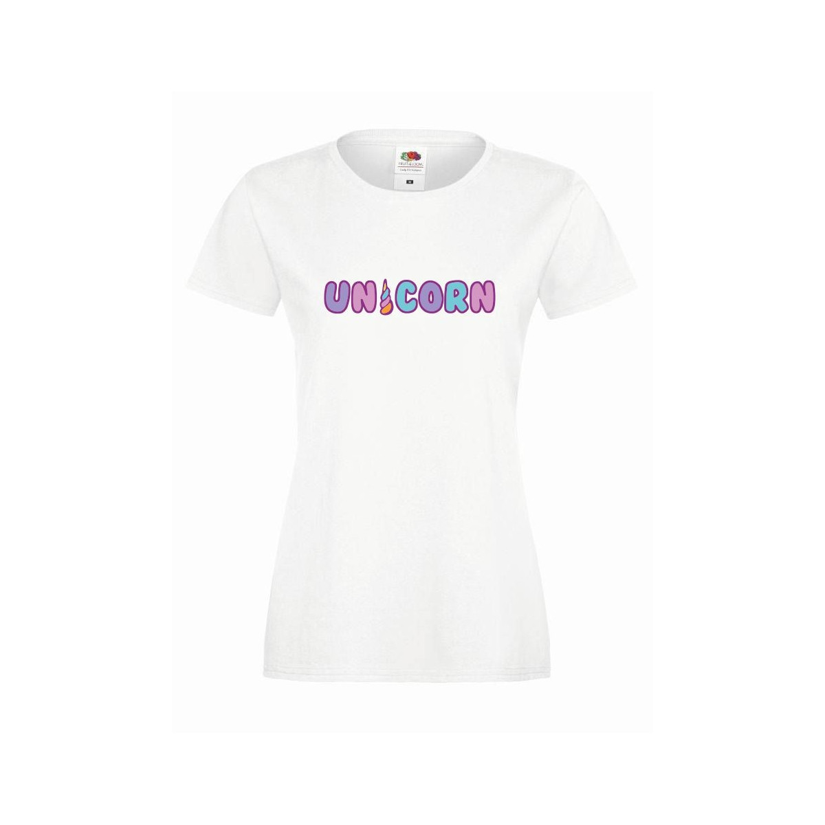 T-shirt lady DTG UNICORN