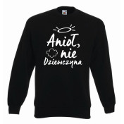 bluza oversize ANIOŁ DZIEWCZYNA