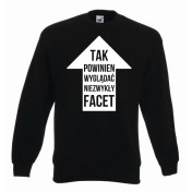 bluza oversize NIEZWYKŁY FACET