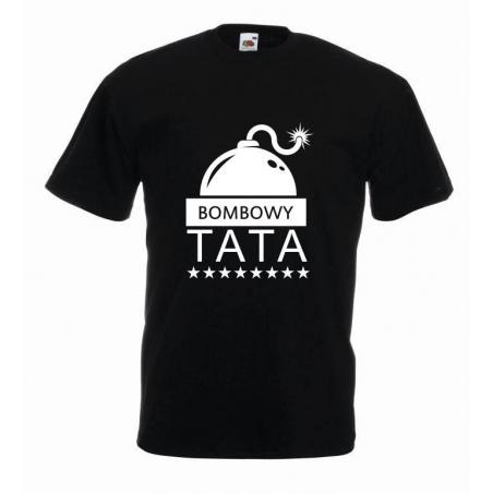 T-shirt oversize BOMBOWY TATA STARS