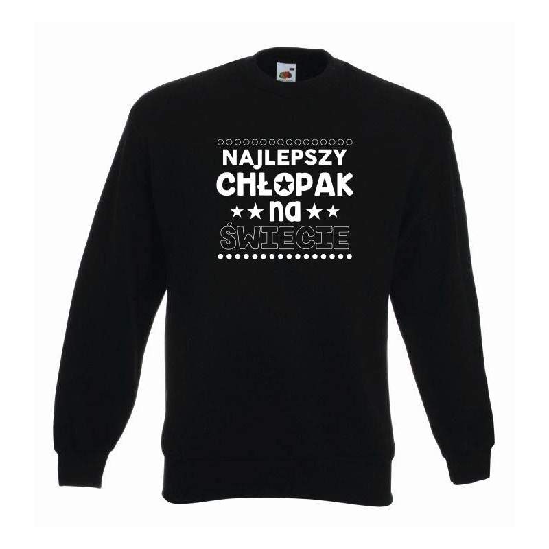 bluza oversize NAJLEPSZY CHŁOPAK NA ŚWIECIE