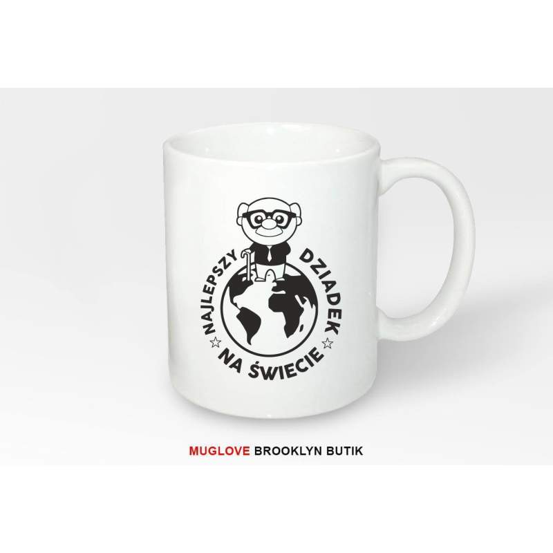 Kubek z nadrukiem ŁOBUZ