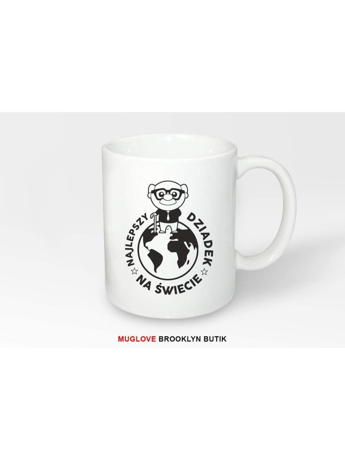 Kubek z nadrukiem ŁOBUZ