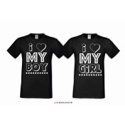 T-shirt DLA PAR 2 SZT QUEEN & KING 