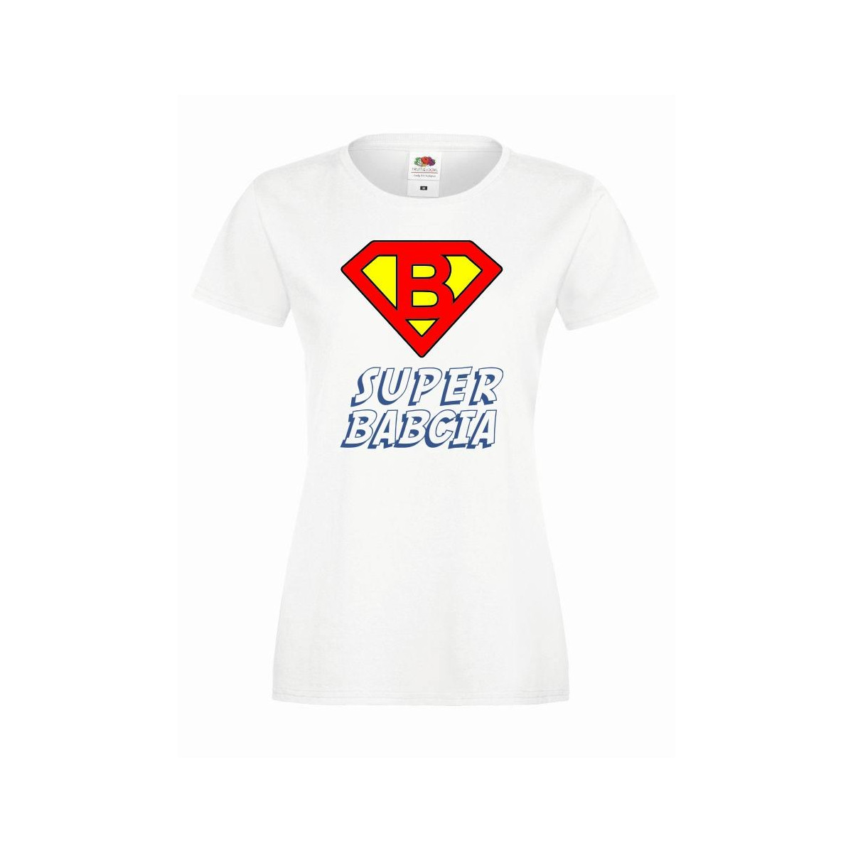 T-shirt lady/oversize DTG SUPER BABCIA