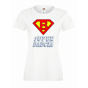 T-shirt lady/oversize DTG SUPER BABCIA