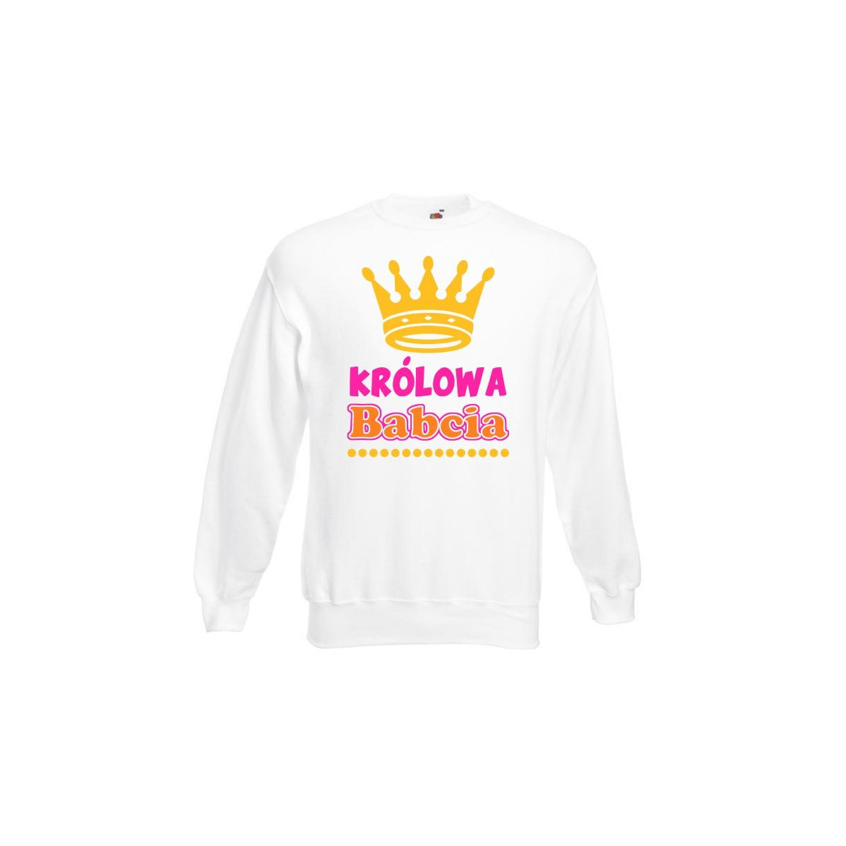 Bluza oversize DTG KRÓLOWA BABCIA