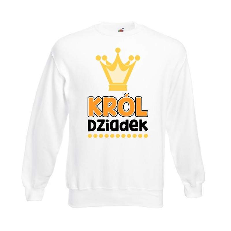 Bluza oversize DTG KRÓL DZIADEK 