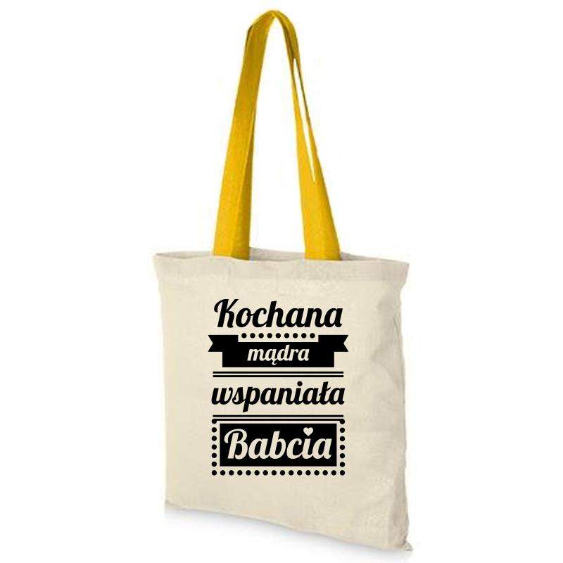 Torba dtg KOCHANA MĄDRA BABCIA  