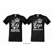 T-shirt DLA PAR 2 SZT QUEEN & KING 