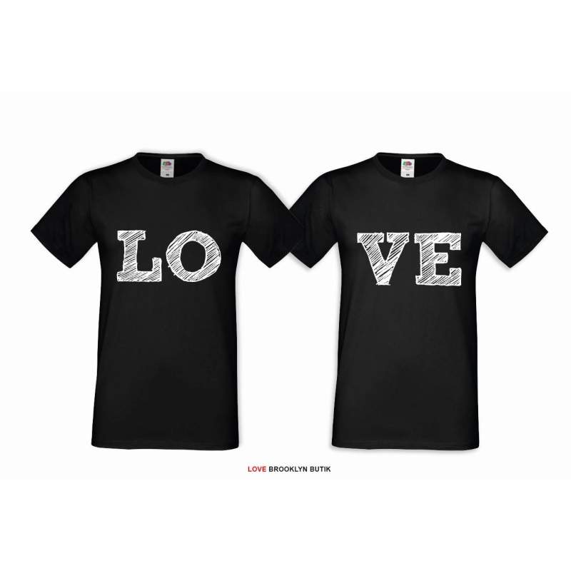 T-shirt DLA PAR 2 SZT MOJA babeczka MOJA ciacho napis z przodu