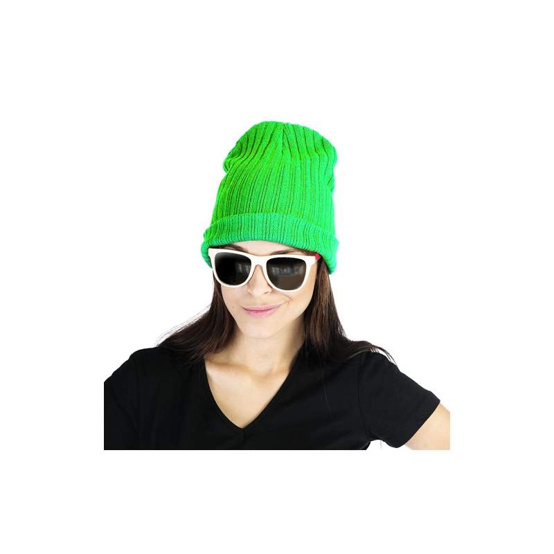 czapka krasnal paski /chabrowa/