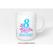 Kubek z nadrukiem 8 MARCA