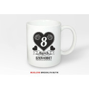 Kubek z nadrukiem 8 MARCA HEART