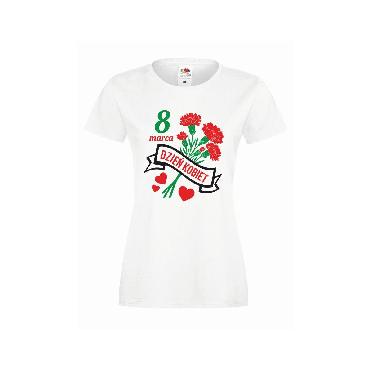 T-shirt lady DTG DZIEŃ KOBIET FLOWERS