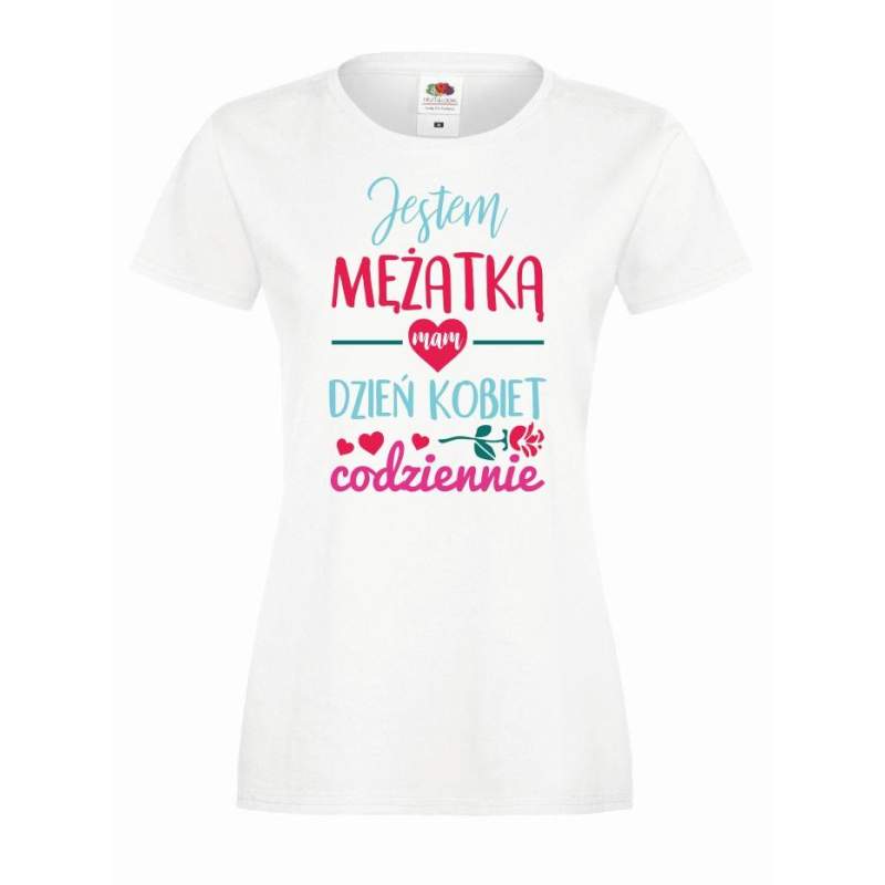T-shirt lady DTG JESTEM MĘŻATKĄ
