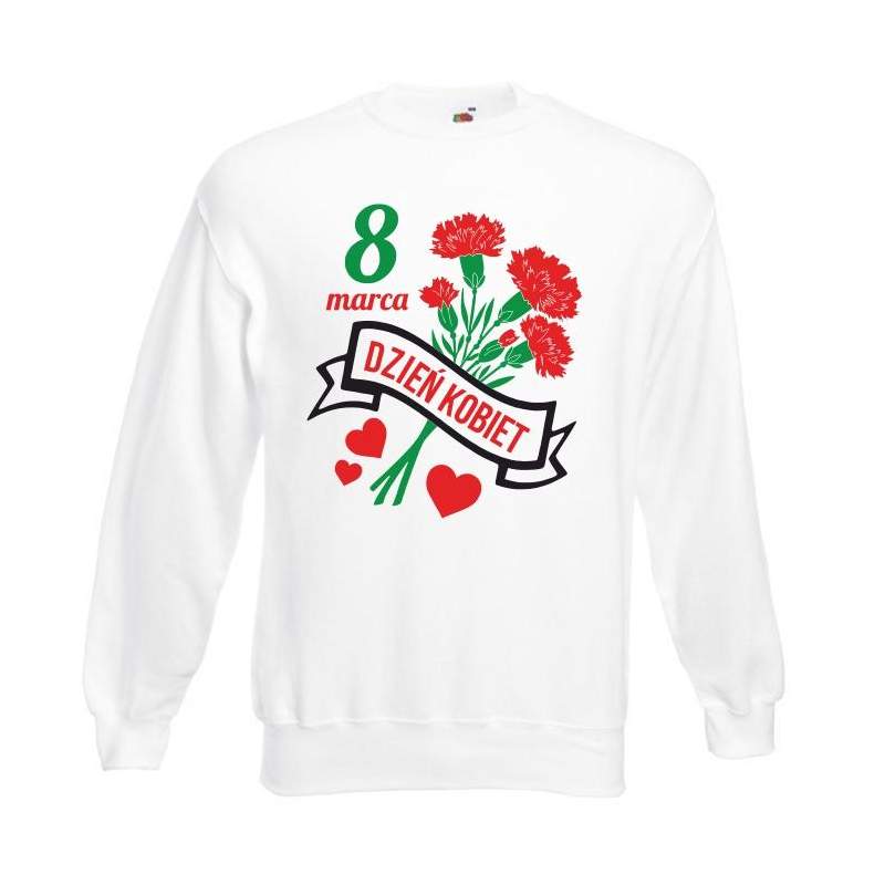 Bluza oversize DTG DZIEŃ KOBIET FLOWERS