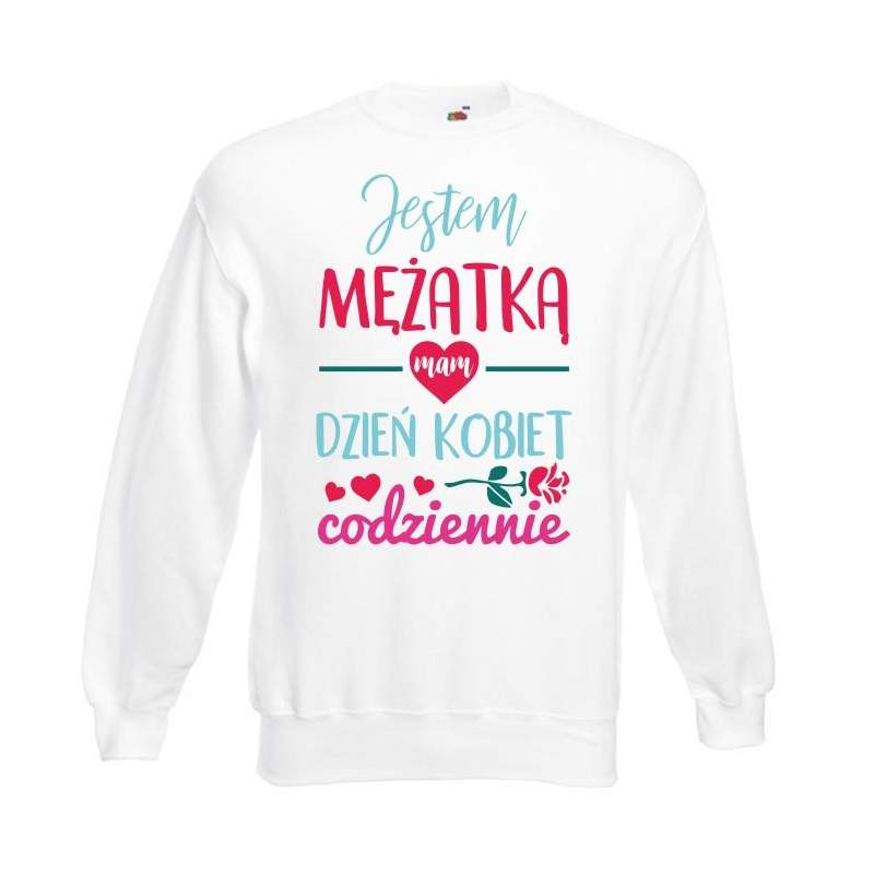 Bluza oversize DTG JESTEM MĘŻATKĄ