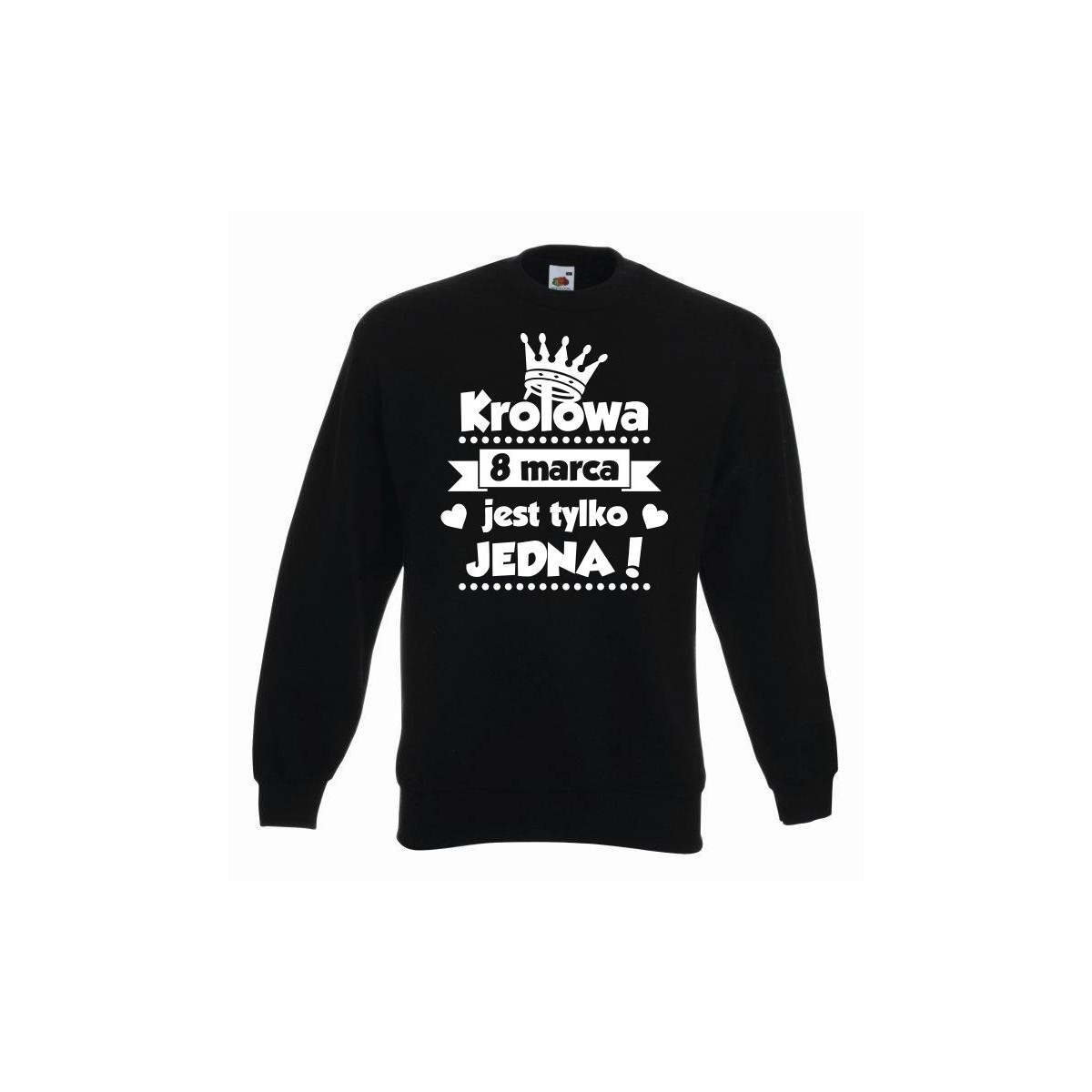 bluza oversize KRÓLOWA JEST TYLKO JEDNA