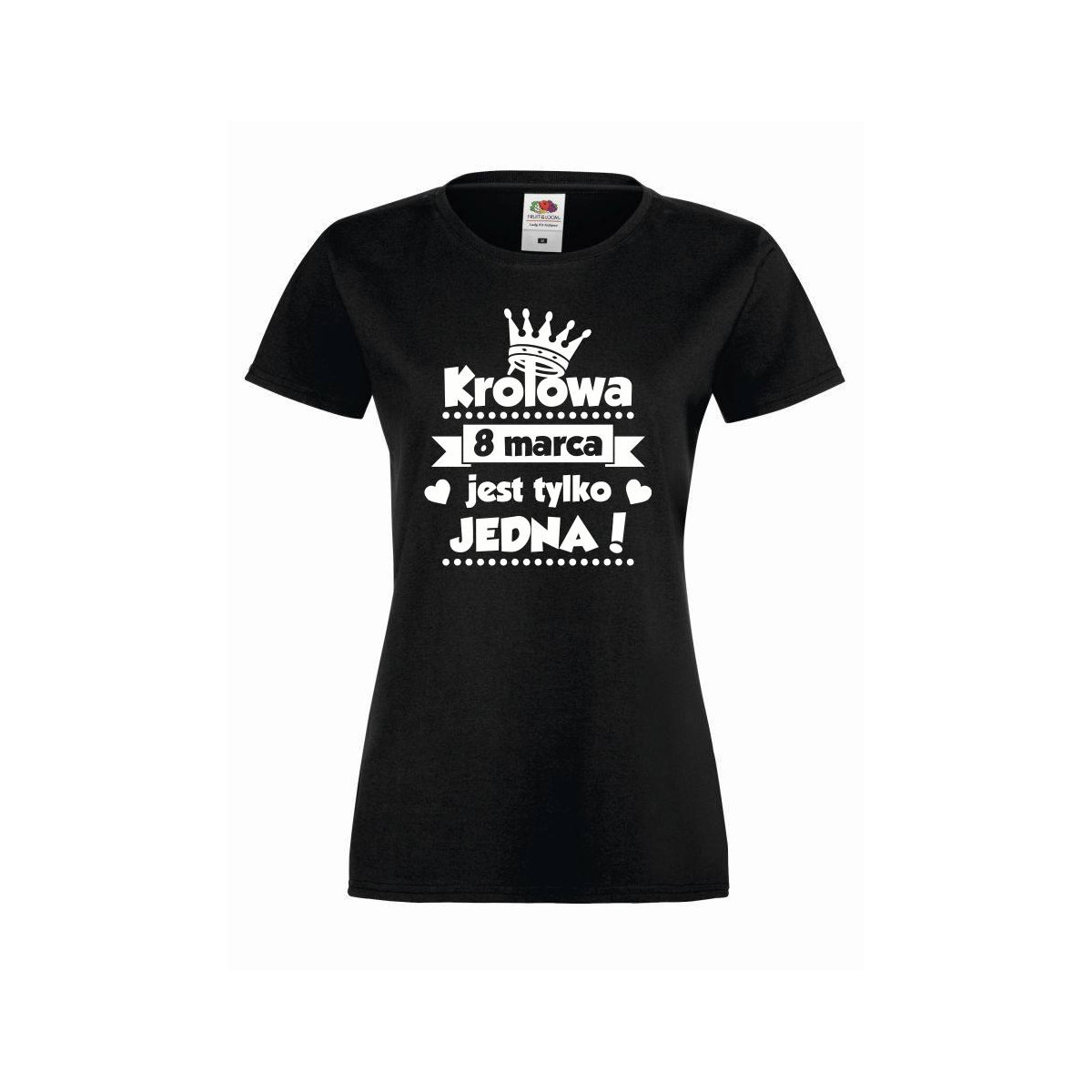T-shirt lady KRÓLOWA JEST TYLKO JEDNA