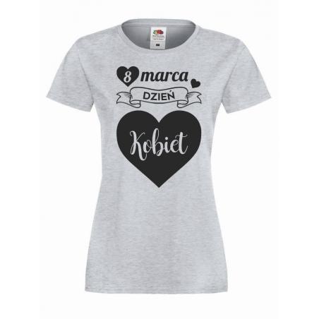 T-shirt lady DZIEŃ KOBIET HEART