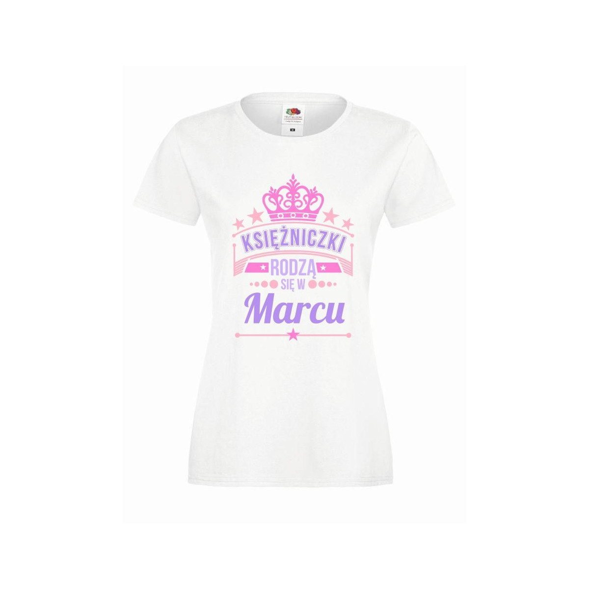 T-shirt lady slim DTG KSIĘŻNICZKI MARCU