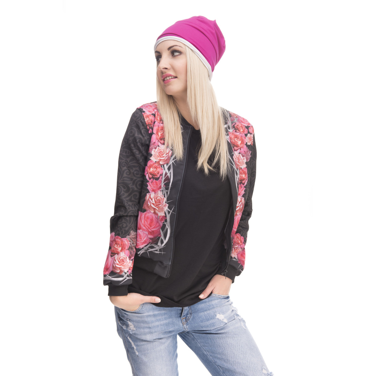 Czapka Krasnal BEANIE BITCH czarna