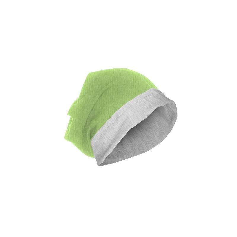 Czapka DOUBLESIDE cotton beanie FUKSJA