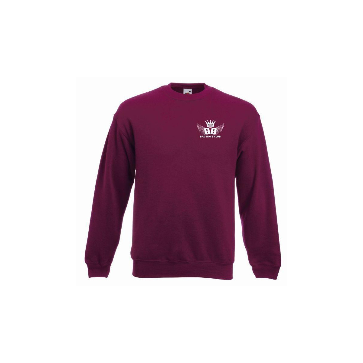 bluza oversize BBC WINGS burgund - przód