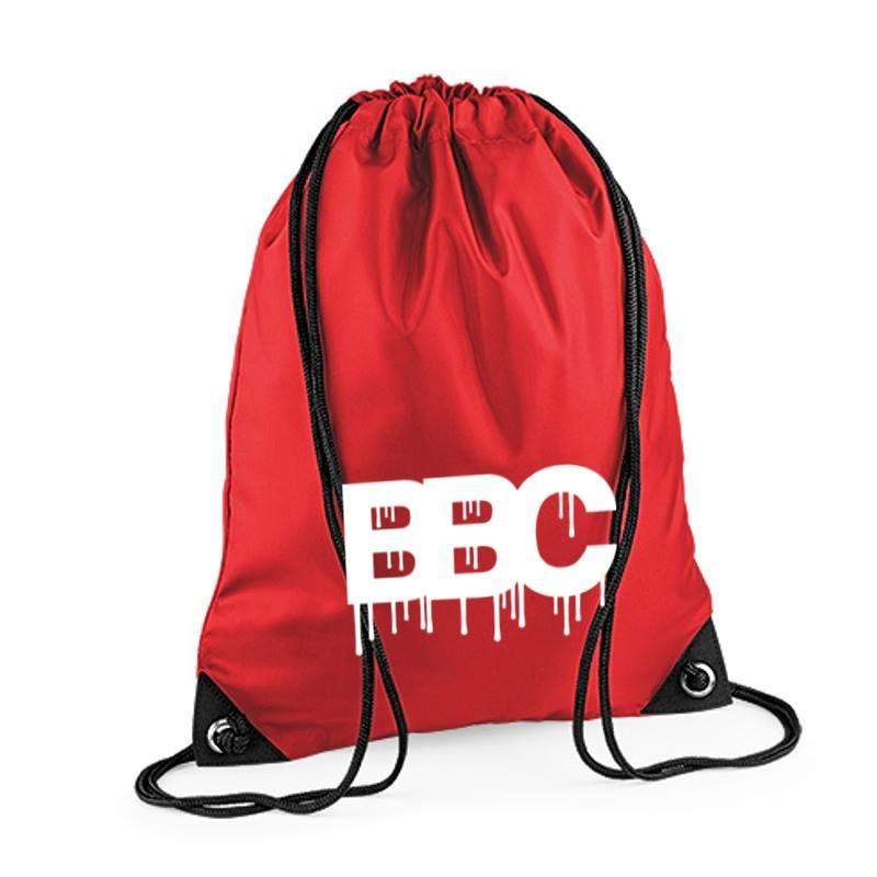 plecak worek BBC czerwony