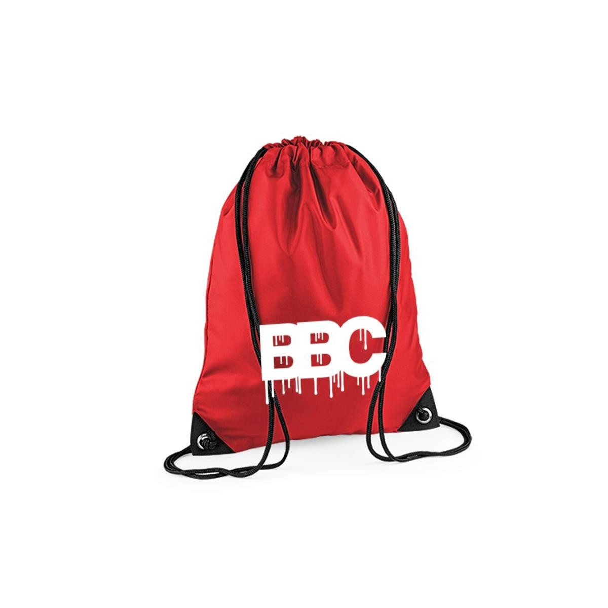 plecak worek BBC czerwony
